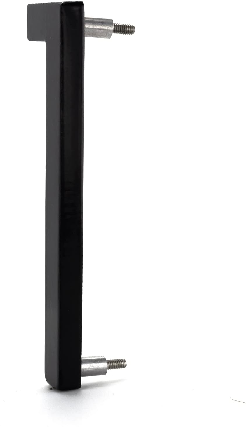 Montague Metal Products MHN-08-F-BK1-1 Número flotante de casa, 8 x 2.31 x 0.375 pulgadas, negro