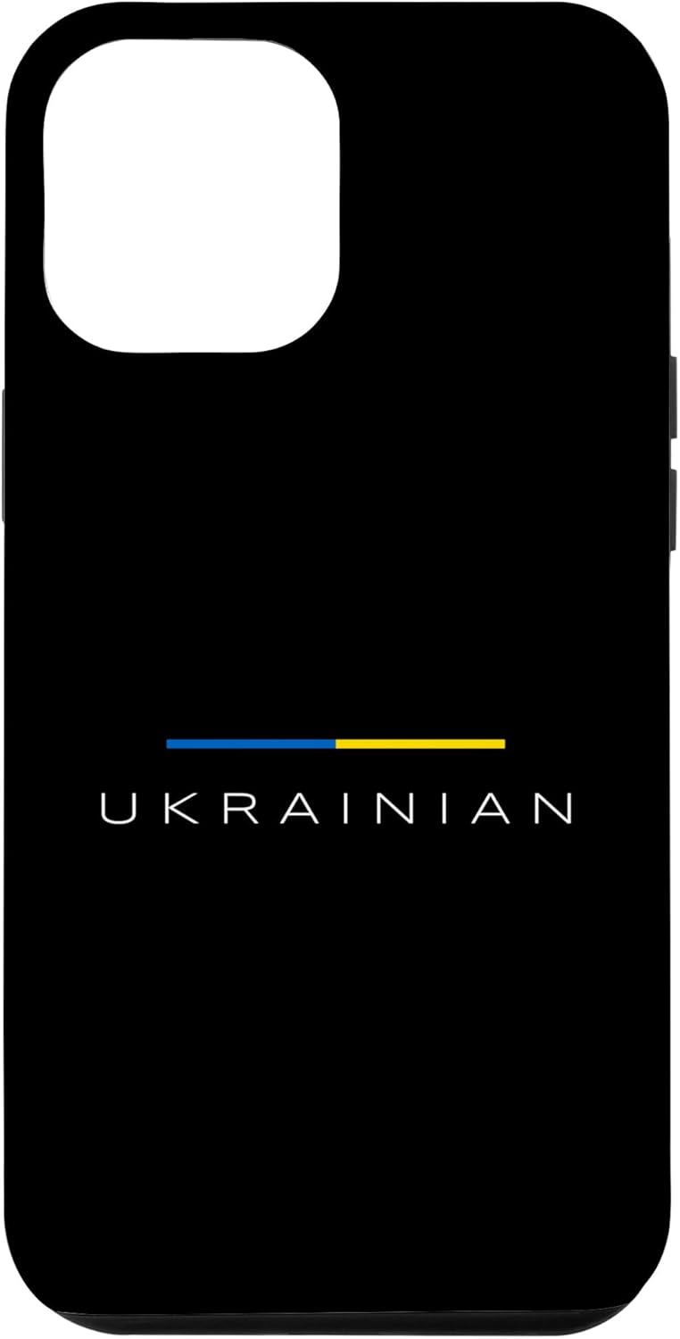 Funda patriótica para iPhone 12 Pro Max Ucraniano – Soy ucraniano Ucrania