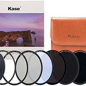 Kase Wolverine – Kit de tapa de filtro Mega 6 de 3.228 in, magnético, a prueba de golpes, vidrio óptico templado, incluye neutro Night CPL ND8 ND64 Kase Wolverine – Kit de tapa de filtro Mega 6 de 3.228 in, magnético, a prueba de golpes, vidrio óptico templado, incluye neutro Night CPL ND8 ND64