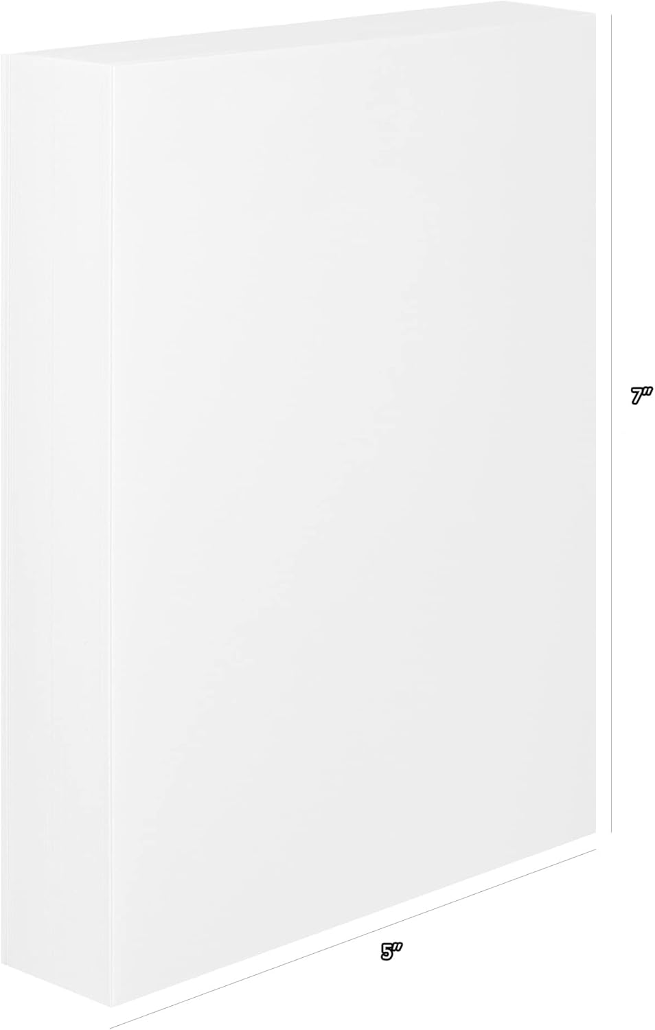 200 hojas de papel fotográfico de 5 x 7 pulgadas, 5R 7.05 ozm, papel fotográfico de alta calidad brillante, suave, impermeable, papel fotográfico