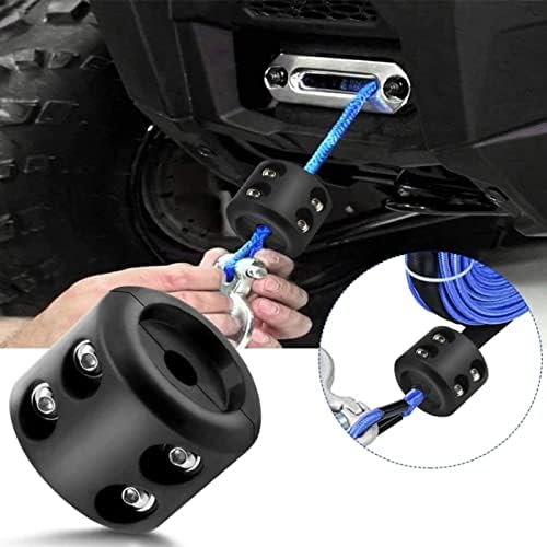 YZ-Room Tapón de gancho para cable de cabrestante, duradero y absorbente de golpes, accesorios de cabrestante para cables y cables sintéticos,