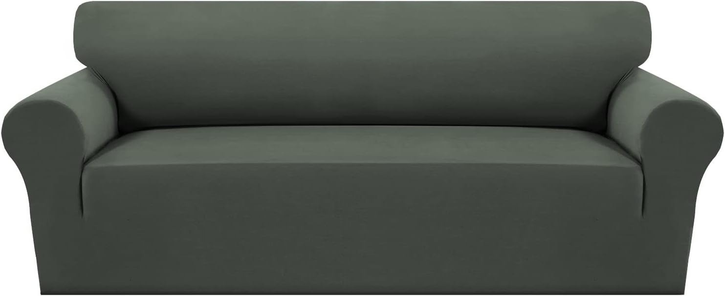 MeilleMaison Funda elástica para sofá 2023, 1 pieza, lavable, protector de muebles para mascotas, antideslizante, con parte inferior elástica (sofá