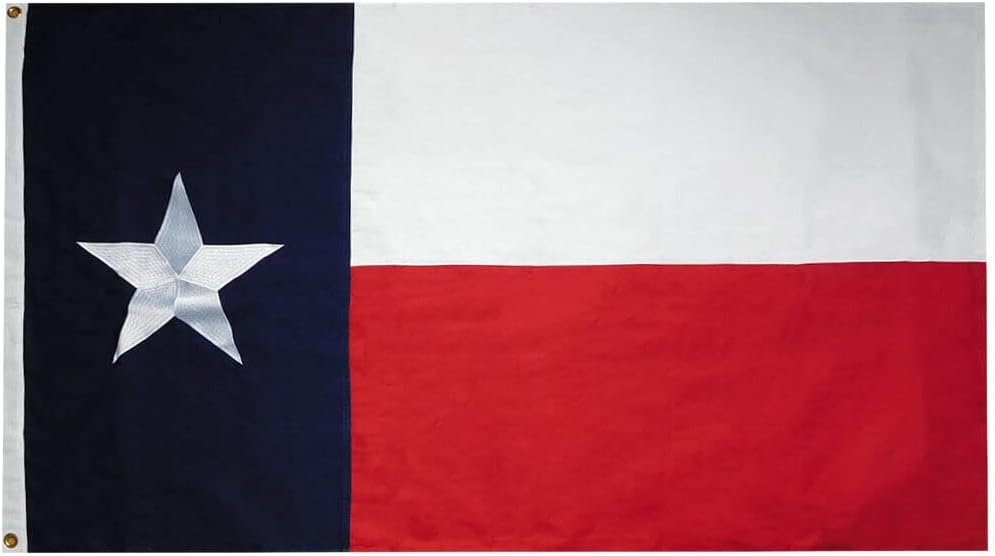 Premium State of (Fully Emb) 3×5 3’x5′ Cotton Flag RUF