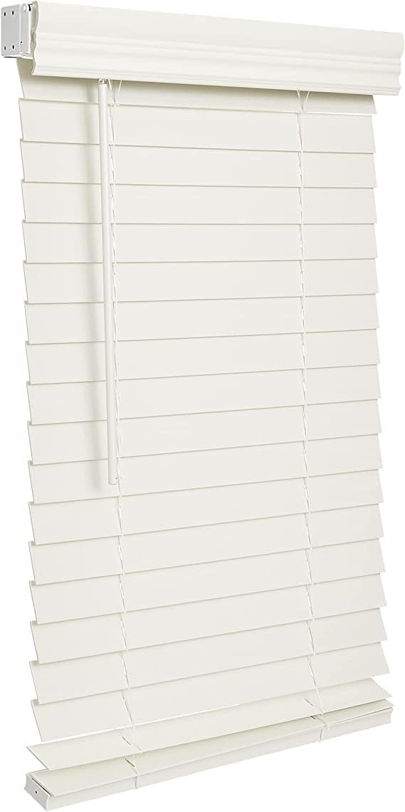 LOTUS & WINDOWARE – Persiana de madera sintética de 5.08 cm2 pulgadas.