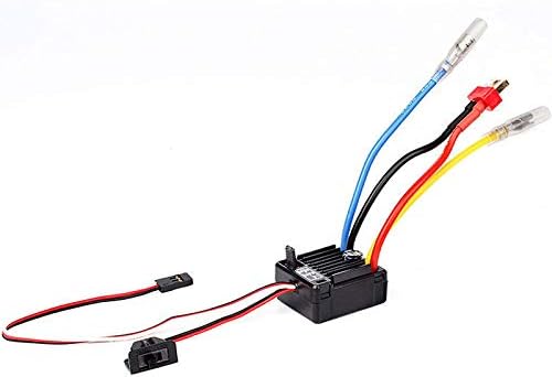 Controlador electrónico de velocidad para coche RC 110 impermeable cepillado ESC 1060 60A WP-1060-RTR