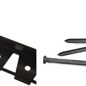 Dimex 1262-60C – Bordes de pavimentadora, 60 pies, negro y picos de anclaje 1989S-45C, 10 pulgadas, gris Dimex 1262-60C – Bordes de pavimentadora, 60 pies, negro y picos de anclaje 1989S-45C, 10 pulgadas, gris