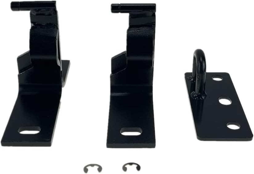 Soportes de asiento trasero y accesorios compatibles con Jeep Wrangler YJ CJ7 1987-1995 Fold and Tumble