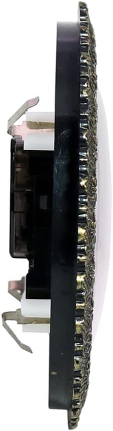 Reloj de cuarzo con movimiento de cuarzo, 5.906 in de diámetro, reloj en miniatura, funciona con pilas, reloj de cuarzo silencioso, movimiento de