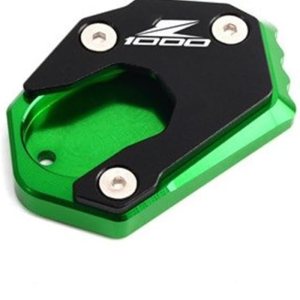 Almohadilla lateral para motocicleta, soporte lateral de motocicleta, ampliador, extensión de soporte para Kawasaki Z1000 2010-2019 Z1000SX Ninja Almohadilla lateral para motocicleta, soporte lateral de motocicleta, ampliador, extensión de soporte para Kawasaki Z1000 2010-2019 Z1000SX Ninja