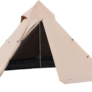 Tienda piramidal para 2 personas Tienda de campaña de lujo Tipi para Caza Equipo Familiar Mochilero Camping Senderismo – Camping Yurt Tent Tienda piramidal para 2 personas Tienda de campaña de lujo Tipi para Caza Equipo Familiar Mochilero Camping Senderismo – Camping Yurt Tent