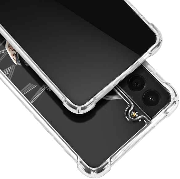 Skinit Funda transparente compatible con Galaxy S21 Plus 5G  Diseño de retrato de Dragon Ball Z Goku con licencia oficial