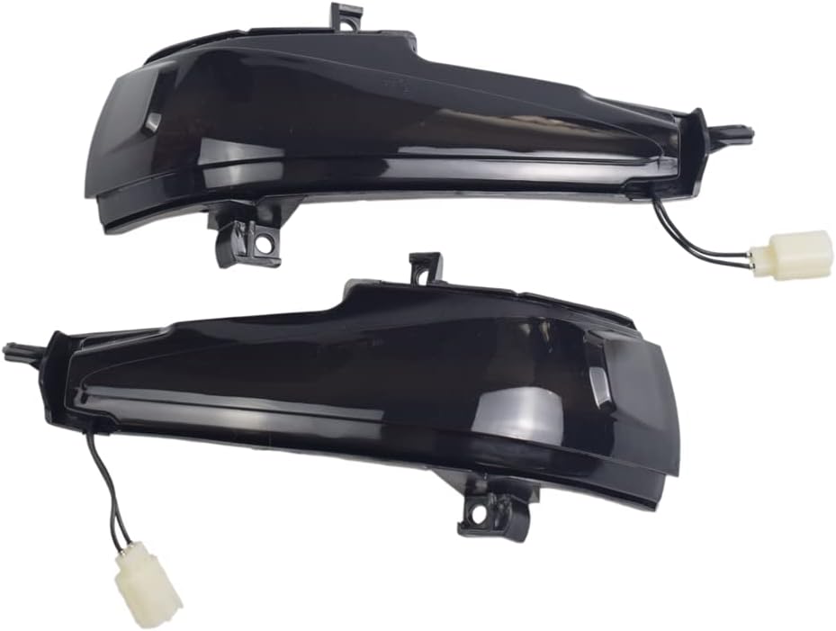 Hacreyatu Espejo retrovisor lateral Indicador Lámpara LED Dinámica Señal Giratoria Luces intermitentes para Honda Civic 2006-2011 Sedan FA 1 2 3 FD