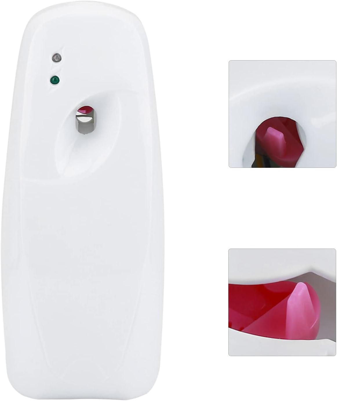 Ambientador automático Dispensador de aerosol para el hogar, montado en la pared, ambientador ajustable automático, dispensador de aerosol de