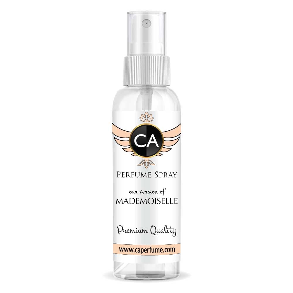 CA Perfume Impression of Mademoiselle – Fragancia para mujer, tamaño de viaje, fragancia Eau de Parfum (2 onzas líquidas2.0 fl oz)