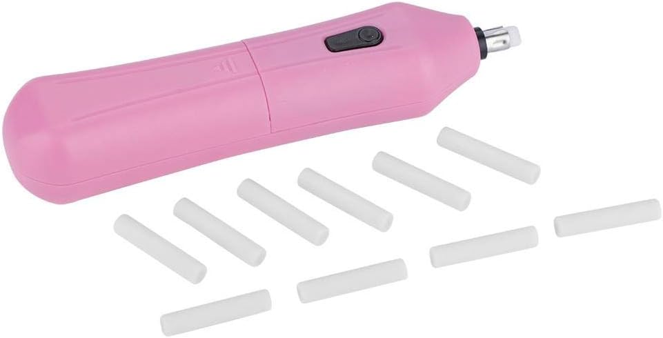 Kit de borrador eléctrico, borrador automático a pilas con 10 recambios de borrador para dibujar, pintar, bocetar, dibujar, planos arquitectónicos