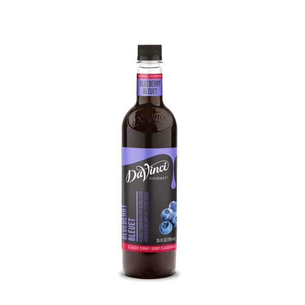 DaVinci Gourmet Classic – Jarabe de arándanos azules, 25.4onzas líquidas (paquete de 1)