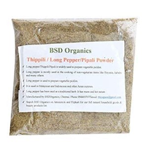 BSD Organics Polvo de pimienta largaThippiliPipali – 3.53 oz. BSD Organics Polvo de pimienta largaThippiliPipali – 3.53 oz.