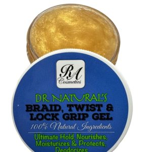 RA COSMETICS Braid, Twist & Lock Grip Gel 100% Ingredientes Naturales Ultimate Hold, Nutre, Hidrata, Desodoriza y Protege 8oz RA COSMETICS Braid, Twist & Lock Grip Gel 100% Ingredientes Naturales Ultimate Hold, Nutre, Hidrata, Desodoriza y Protege 8oz