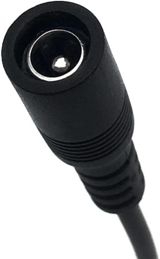 Dafensoy Cable de alimentación DIN macho de 4 pines a 0.217 x 0.083 in hembra, para alimentación de CC para alimentar continuamente dispositivos con