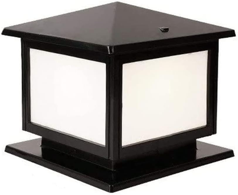 Luz de pilar europea impermeable IP65 para exteriores, estilo vintage, patio, pasillo, césped, columna de luz, villa E27, luz de casquillo de