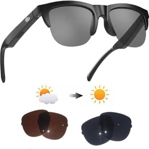 F06 – Lentes inteligentes con música de oído abierto y llamadas manos libres, gafas de audio Bluetooth para hombres y mujeres, sonido de oído F06 – Lentes inteligentes con música de oído abierto y llamadas manos libres, gafas de audio Bluetooth para hombres y mujeres, sonido de oído