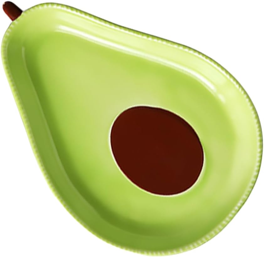 BESTOYARD 3 unids plato de aguacate bandeja mini platos bandejas de frutas contenedores de decoración de frutas platos ensalada postre platos salsa
