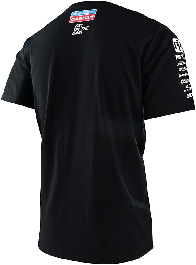 Troy Lee Designs Camiseta GasGas Team, Negro –