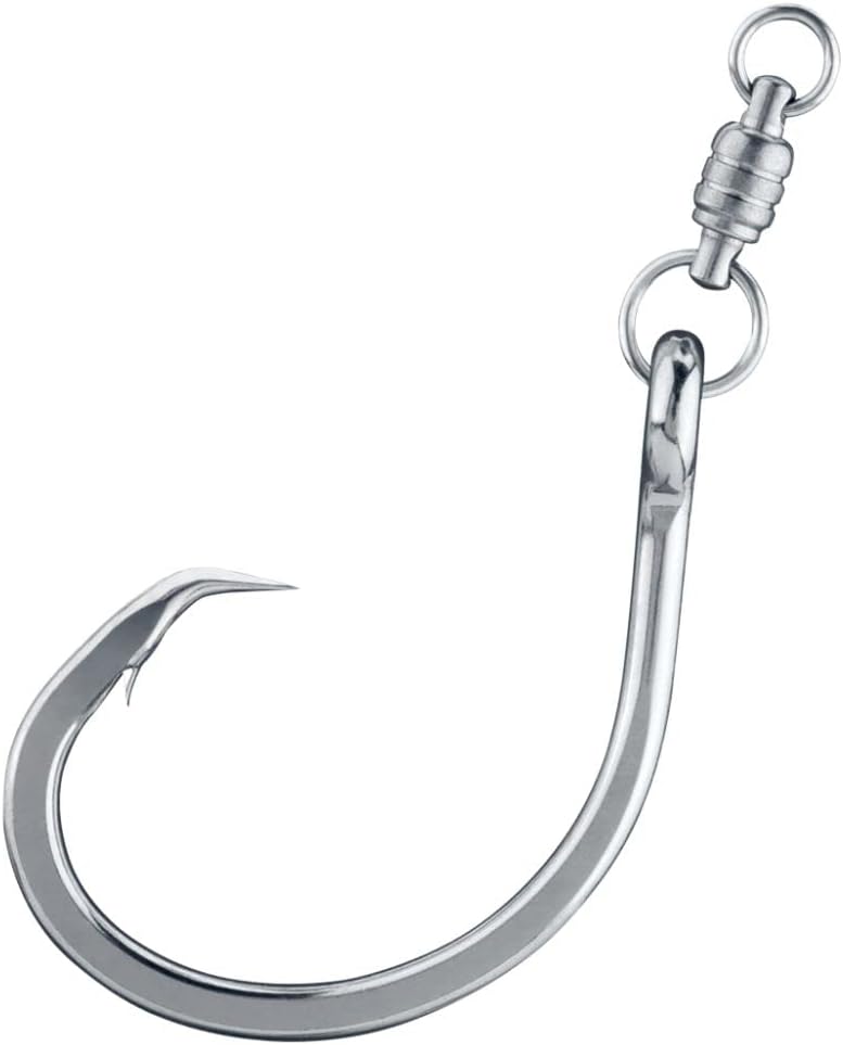 BKK Monster Circle Hook Drifting  4X  Saltwater Ultra-Antirust Coating  Needle Hook Point  Forged Shank  Tuna Marlin Big Game