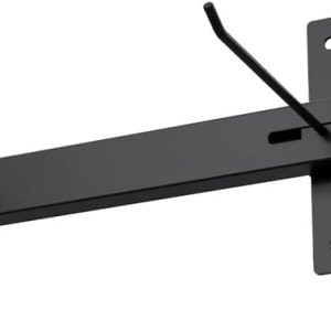 Power Systems Estante de pared ajustable para esterillas de yoga y fitness, color negro Power Systems Estante de pared ajustable para esterillas de yoga y fitness, color negro