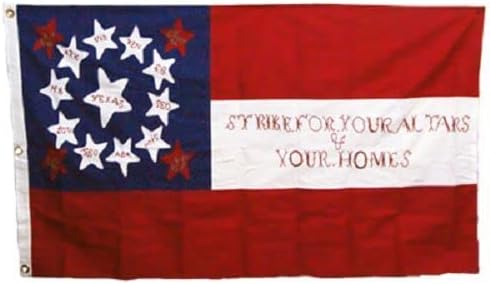 Premium 3×5 Embroidered 10th Cavalry 600D 2ply Nylon Flag 3’x5′