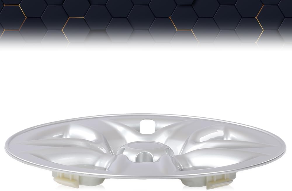 PIT66 Tapacubos compatible con Toyota RAV4 2006-2011 17×6-12  2012 Toyota RAV4 (Gasolina) 17×6-12 cubierta de tapa de cubo de rueda, piel plateada,