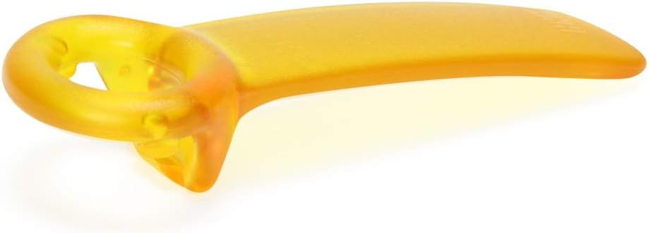 Brix Abridor de llaves original fácil para tarros, ideal para niños y personas con artritis y túnel carpiano, amarillo esmerilado