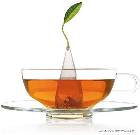 Tea Forte Caja de eventos de té blanco y pera, paquete a granel de 48 bolsitas de té con infusor piramidal para todas las ocasiones