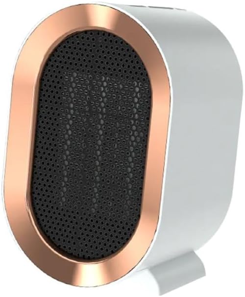 Nuevo ventilador eléctrico portátil 1200 W PTC calor de cerámica de 2 velocidades Mini de bajo ruido calentador de espacio doméstico calentador