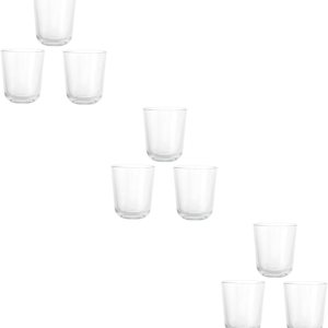 EXCEART 9 piezas DIY Candelabro transparente Decoración Tablescape Decoración Plantas Contenedores Decorativos Velas Anillos de Vela Can Cera de Té EXCEART 9 piezas DIY Candelabro transparente Decoración Tablescape Decoración Plantas Contenedores Decorativos Velas Anillos de Vela Can Cera de Té