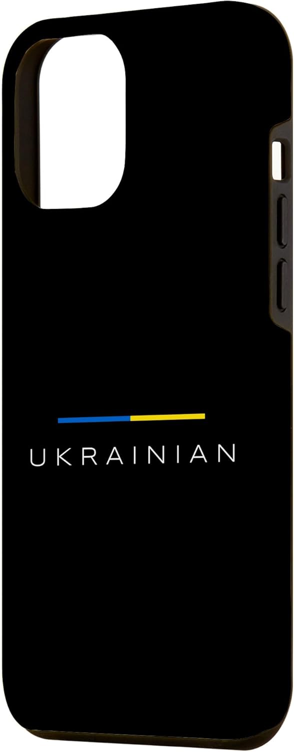 Funda patriótica para iPhone 12 Pro Max Ucraniano – Soy ucraniano Ucrania