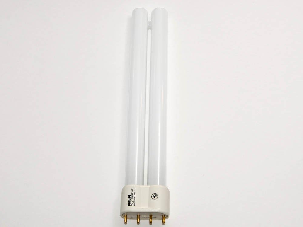 Philips 345017 – PL-L Bombilla fluorescente compacta de doble tubo de 18 W41 – 18 W de largo, 4100 K