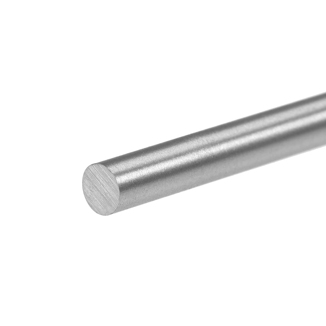 uxcell Varilla de acero redonda, herramienta de barra de torno HSS de 0.197 in, 5.906 in de largo, para engranajes de eje, taladradora, taladradora,