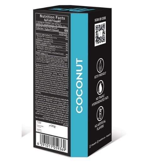 Fade Fit – Bolas de proteína de coco (30 gm)