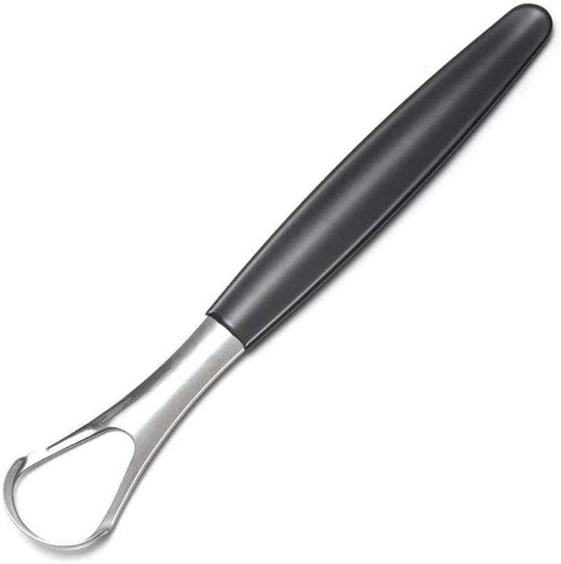 Raspador de lengua de acero inoxidable, limpiador de lengua para adultos, cepillo de lengua de metal reutilizable y ecológico, limpiador de lengua