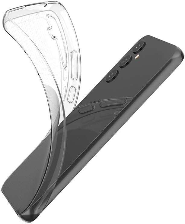 Funda transparente compatible con Samsung Galaxy A32 5G con diseño de patrón de flores, 1 funda protectora de silicona TPU delgada a prueba de