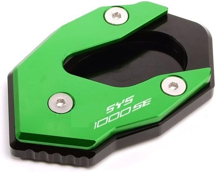 Soporte para Kawasaki para VERSYS 1000 SE 1000SE 2019-2021 Motocicletas Kickstand lateral Soporte Ampliador Placa de extensión Placa de soporte CNC