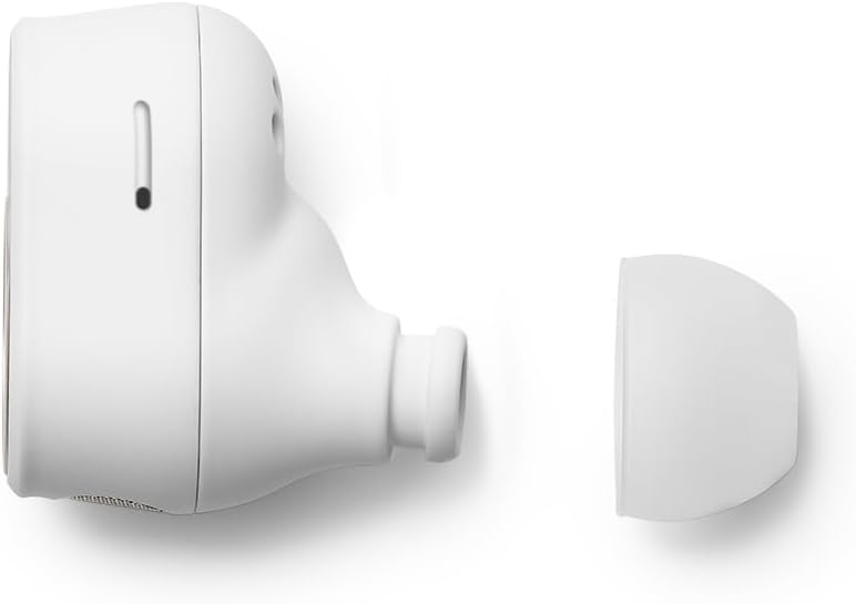 Devialet – Auriculares inalámbricos verdaderos – Gemini II – Blanco icónico – para música diaria y sonido de viaje – Cancelación de ruido – Ajuste