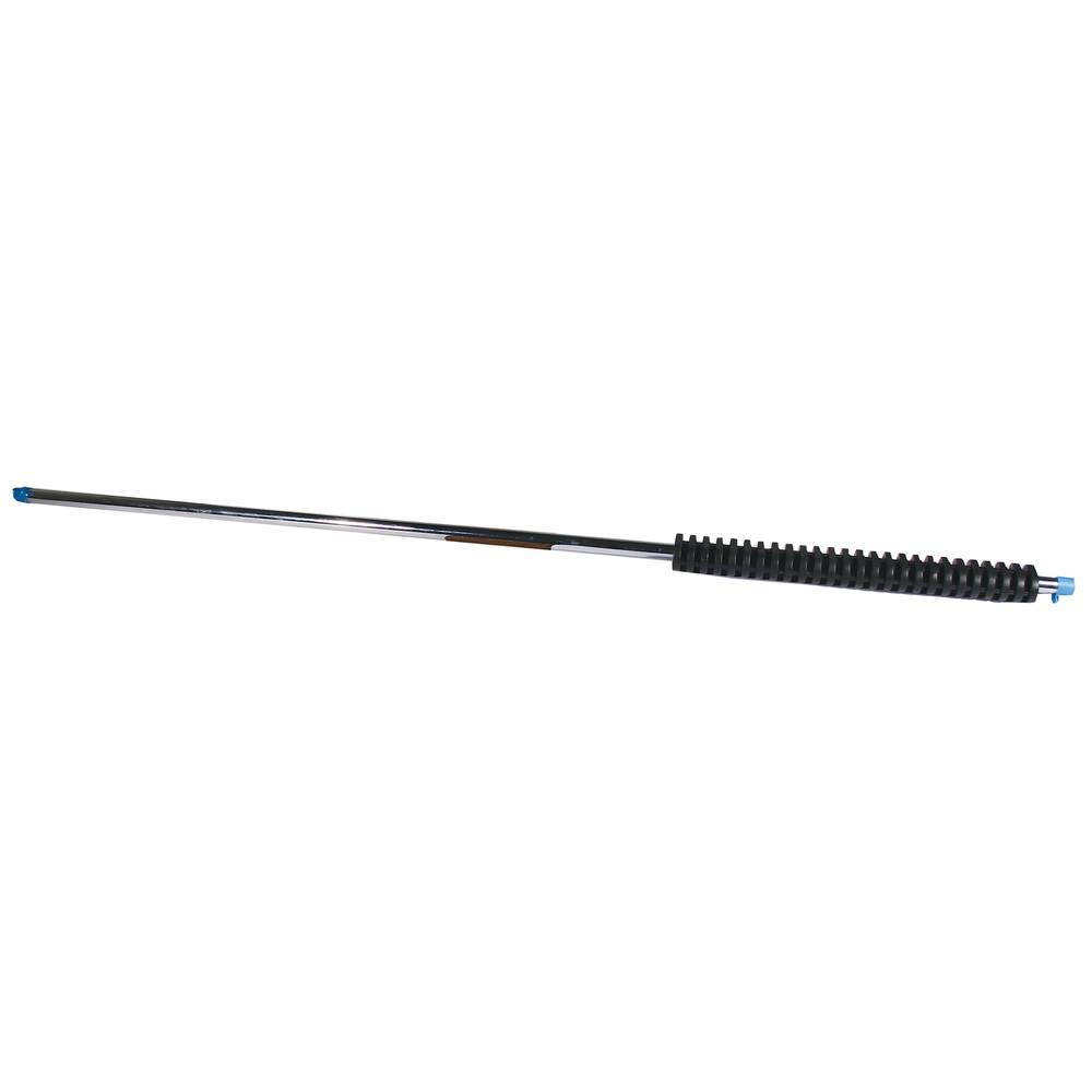 Stens Extensión de lanzavarita de acero 758-107, acero chapado en zinc, entrada macho 14, salida macho 14, 3600 psi, agarre moldeado 7, 36 de