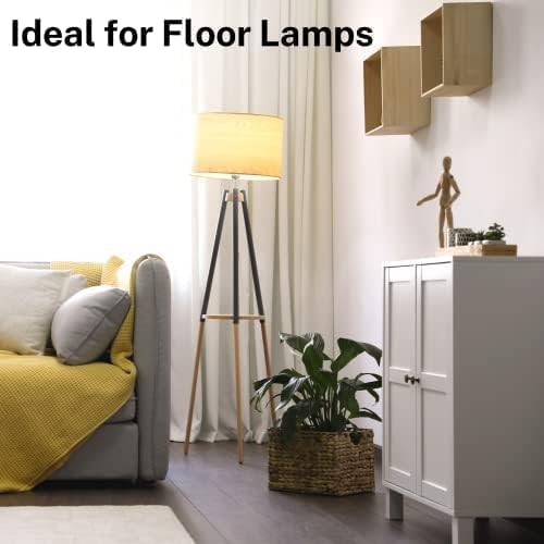 Xtricity Bombilla fluorescente compacta T2 espiral CFL, luz diurna de 5000 K, 23 W (equivalente a 100 vatios), 1520 lúmenes, base media E26, 120 V,