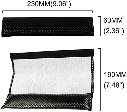 2 fundas para cinturón de seguridad, almohadillas de hombro para bandera de México, decoración de bandera de México, accesorios interiores de