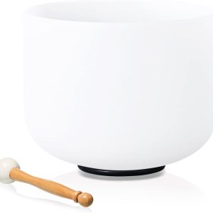 Lycrystal Cuenco de 8 pulgadas E Note Solar Plexus Chakra Esmerilado Cuarzo Cristal Sonido Tazón Libre Mazo y Junta Tórica para Meditación Sanadora Lycrystal Cuenco de 8 pulgadas E Note Solar Plexus Chakra Esmerilado Cuarzo Cristal Sonido Tazón Libre Mazo y Junta Tórica para Meditación Sanadora