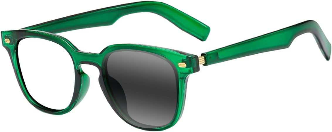 Lentes de lectura multifocales progresivos para hombres y mujeres, lentes de transición fotocromáticos anti-UV
