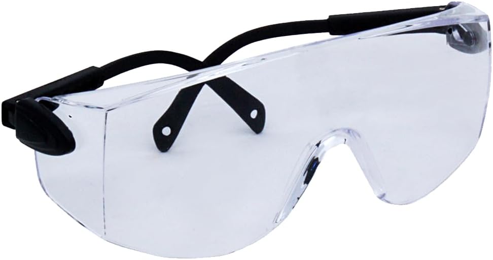 Zenport SG2626 Gafas de seguridad transparentes con revestimiento UV y patillas ajustables