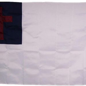 Premium 4×6 Embroidered Sewn Christian 600D SYNTHETIC COTTON Flag 4’x6′ Premium 4×6 Embroidered Sewn Christian 600D SYNTHETIC COTTON Flag 4’x6′